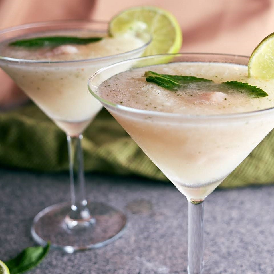Ginger Lime Lychee Martini