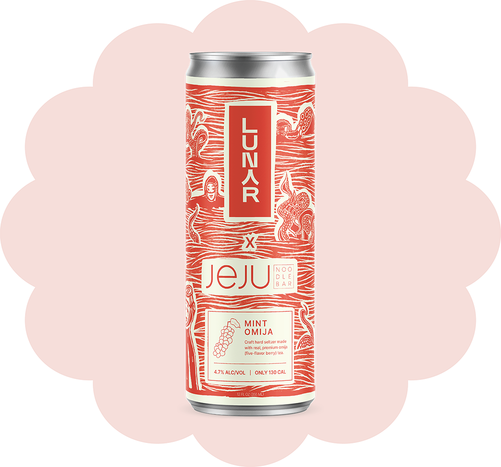 LUNAR X JEJU MINT OMIJA HARD SELTZER